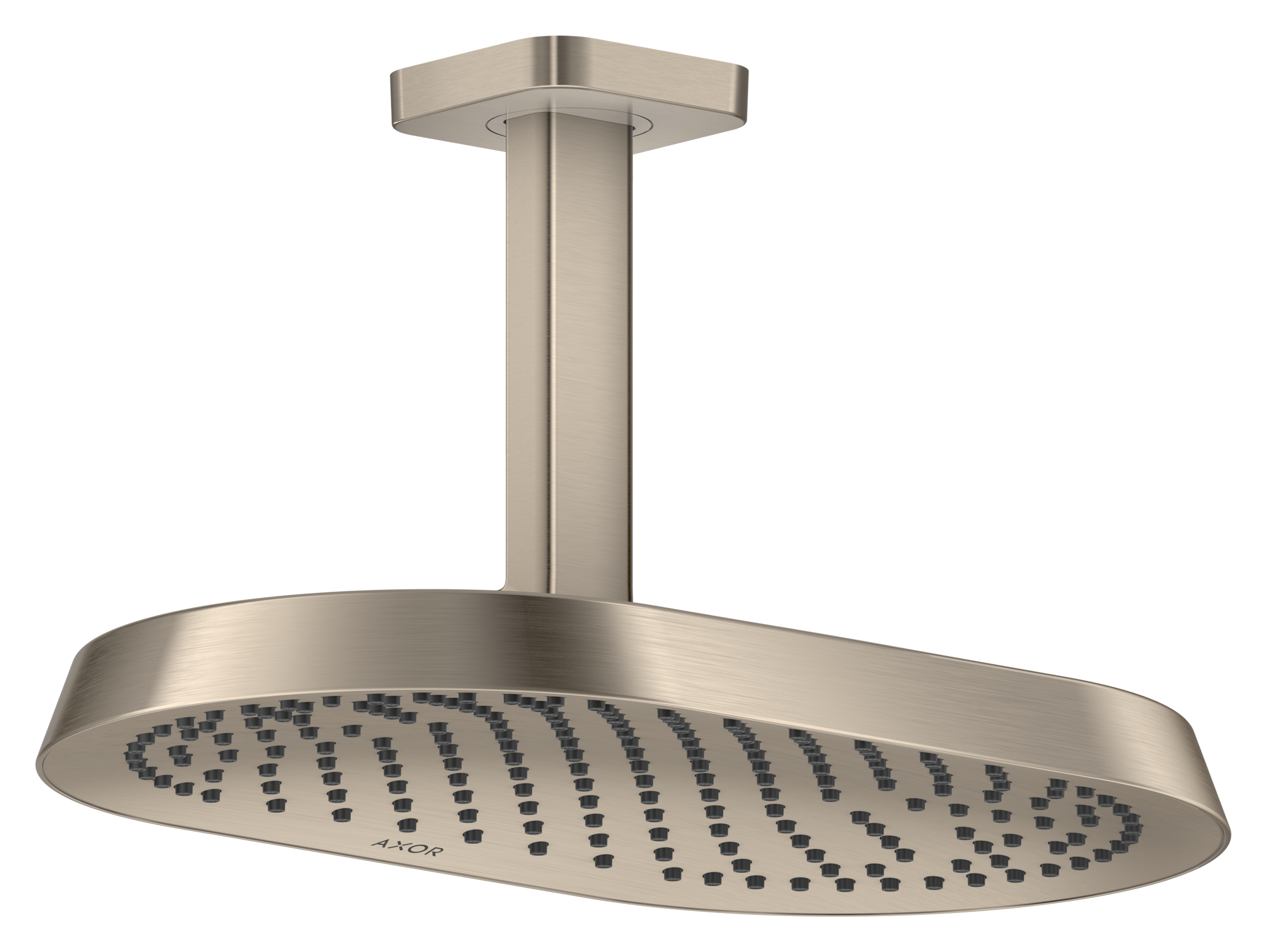 AXOR ShowerSphere Showerhead 370 1-Jet Ceiling Connection, 2.5 GPM