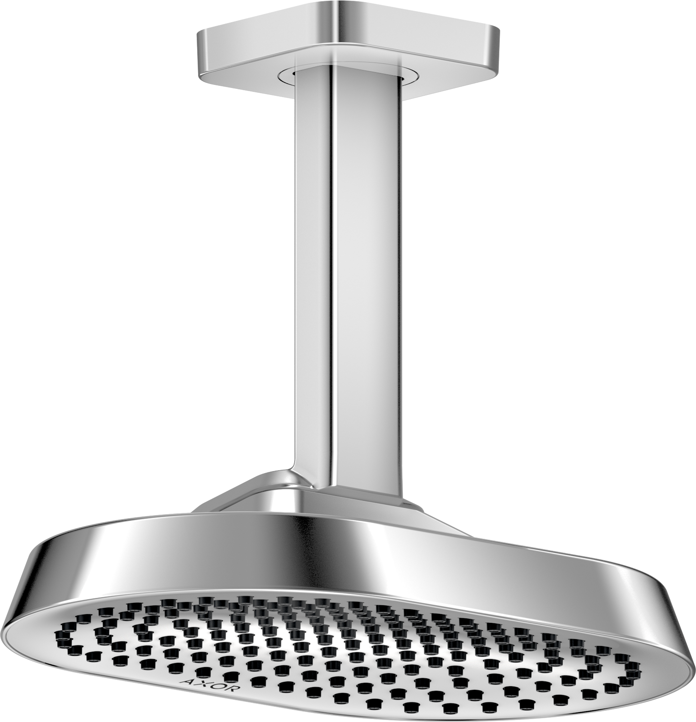 AXOR ShowerSphere Showerhead 250 1-Jet Ceiling Connection, 1.5 GPM