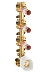 AXOR ONE Rough, Thermostatic Module with 3 Volume Controls