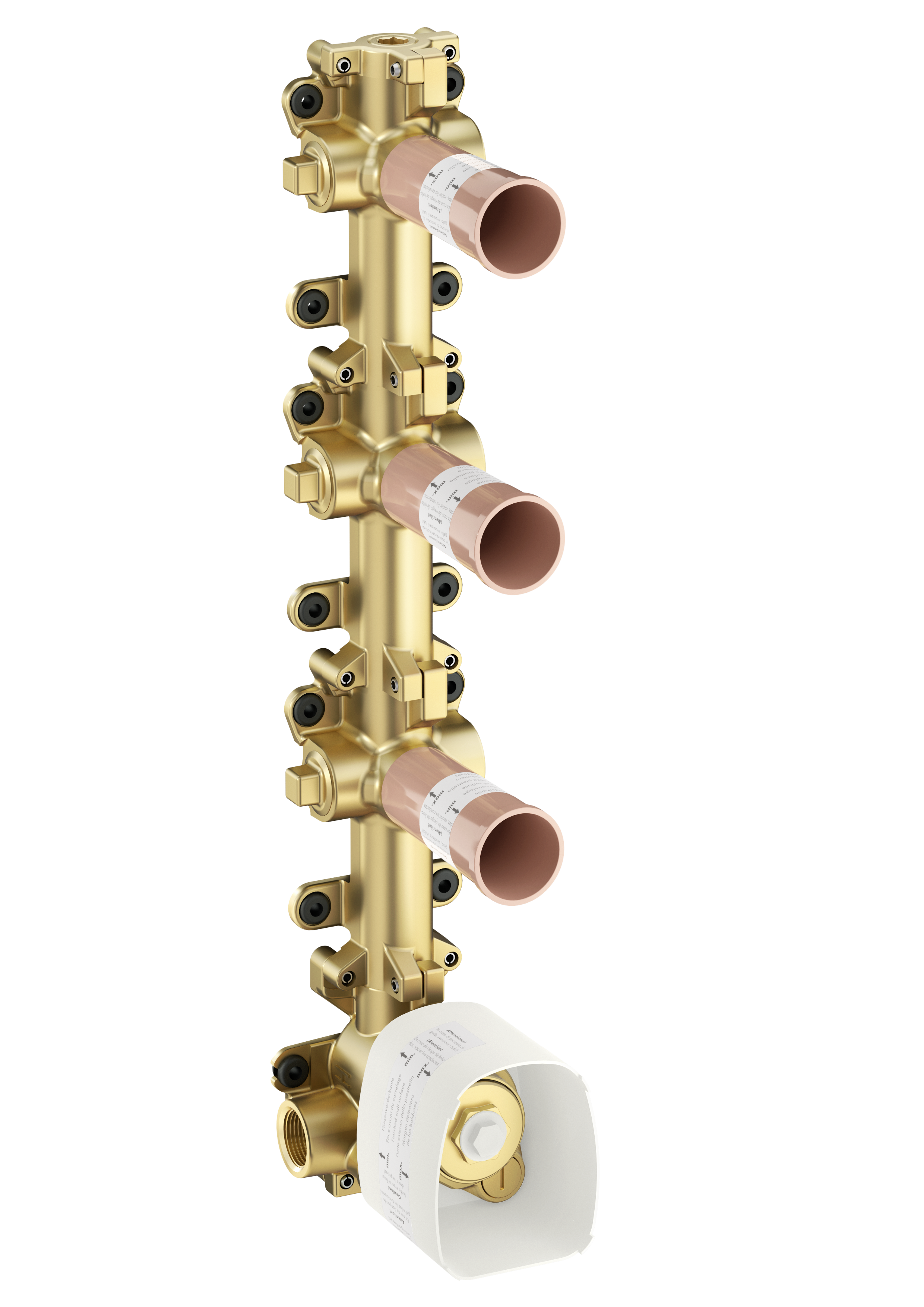 AXOR ONE Rough, Thermostatic Module with 3 Volume Controls