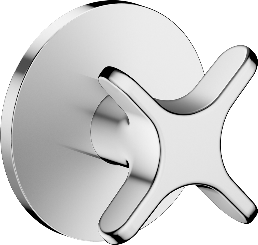 AXOR ONE Volume Control, Cross Handle