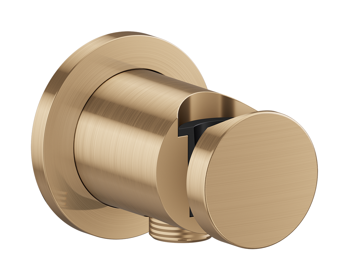 AXOR ONE Wall Outlet with Handshower Holder, Round