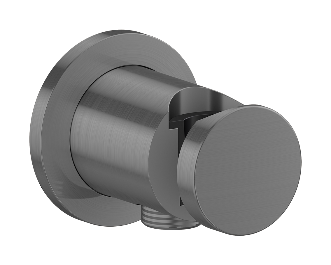 AXOR ONE Wall Outlet with Handshower Holder, Round