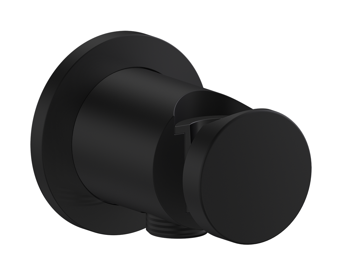 AXOR ONE Wall Outlet with Handshower Holder, Round
