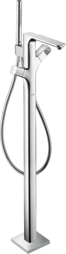 AXOR Urquiola Thermostatic Freestanding Tub Filler Trim with 1.75 GPM Handshower