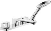 AXOR Urquiola 4-Hole Roman Tub Set Trim with 1.75 GPM Handshower