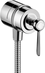 AXOR Montreux Wall Outlet with Check Valves and Volume Control, Lever Handle