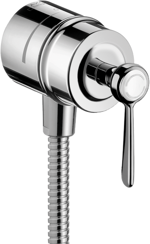 AXOR Montreux Wall Outlet with Check Valves and Volume Control, Lever Handle