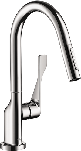 AXOR Citterio Prep Kitchen Faucet 2-Spray Pull-Down, 1.75 GPM