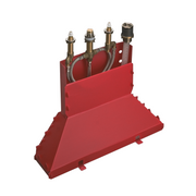 AXOR Rough, 4-Hole Roman Tub Set