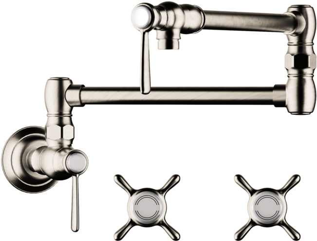 AXOR Montreux Pot Filler, Wall-Mounted