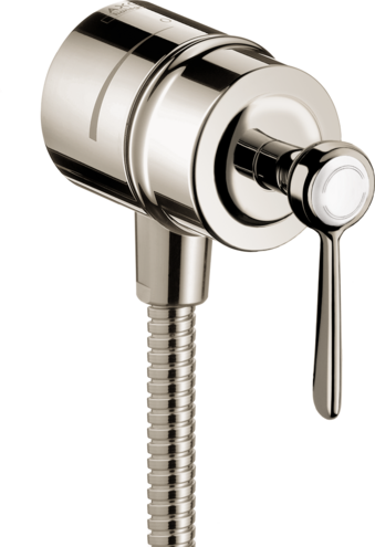 AXOR Montreux Wall Outlet with Check Valves and Volume Control, Lever Handle
