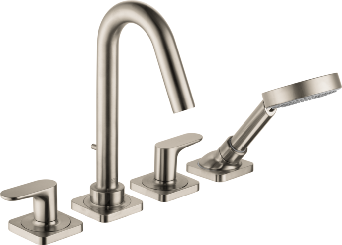 AXOR Citterio M 4-Hole Roman Tub Set Trim with 1.75 GPM Handshower