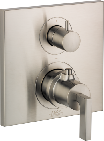AXOR Citterio Thermostatic Trim with Volume Control and Diverter