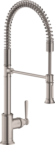 AXOR Montreux Semi-Pro Kitchen Faucet 2-Spray, 1.75 GPM