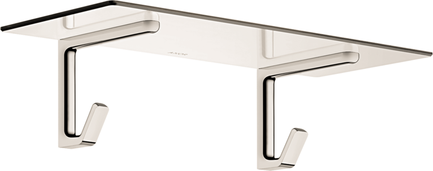 AXOR Universal SoftSquare Towel Shelf with Robe Hooks