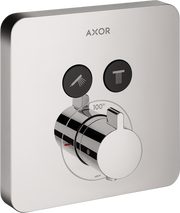 AXOR ShowerSelect Thermostatic Trim SoftCube for 2 Functions
