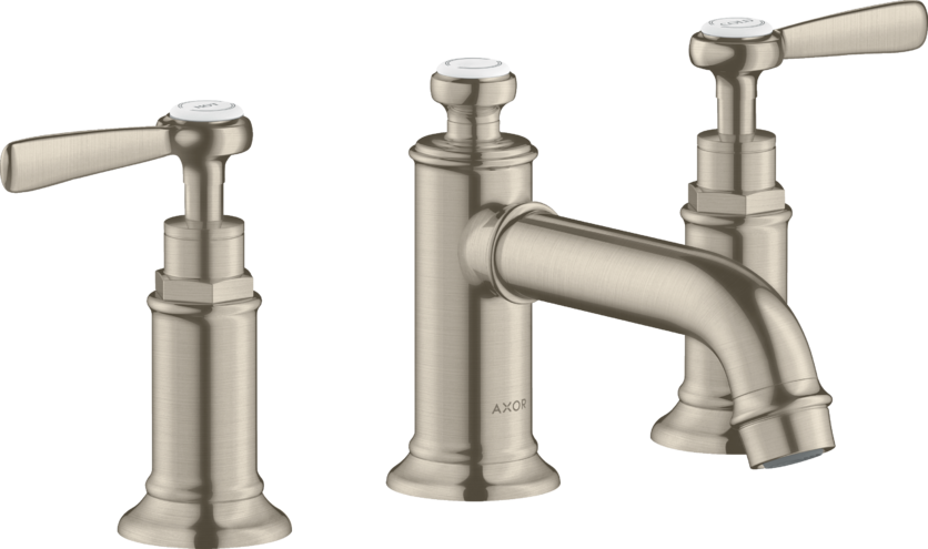 AXOR Montreux Widespread Faucet 30 with Lever Handles and Pop-Up Drain, 1.2 GPM