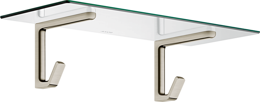 AXOR Universal SoftSquare Towel Shelf with Robe Hooks