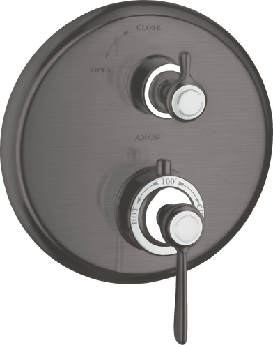 AXOR Montreux Thermostatic Trim with Volume Control- Lever Handle