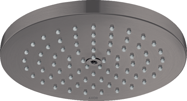 AXOR ShowerSolutions Showerhead 180 1-Jet Powder Rain, 1.75 GPM