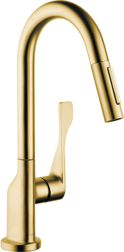 AXOR Citterio Prep Kitchen Faucet 2-Spray Pull-Down, 1.75 GPM