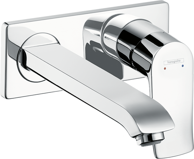Metris Wall-Mounted Single-Handle Faucet Trim, 1.2 GPM