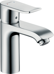 Metris Single-Hole Faucet 110 with Pop-Up Drain, 0.5 GPM