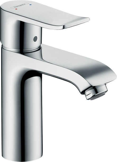 Metris Single-Hole Faucet 110 with Pop-Up Drain, 0.5 GPM