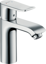 Hansgrohe Metris Single-Hole Faucet 110 with Pop-Up Drain, 1.2 GPM