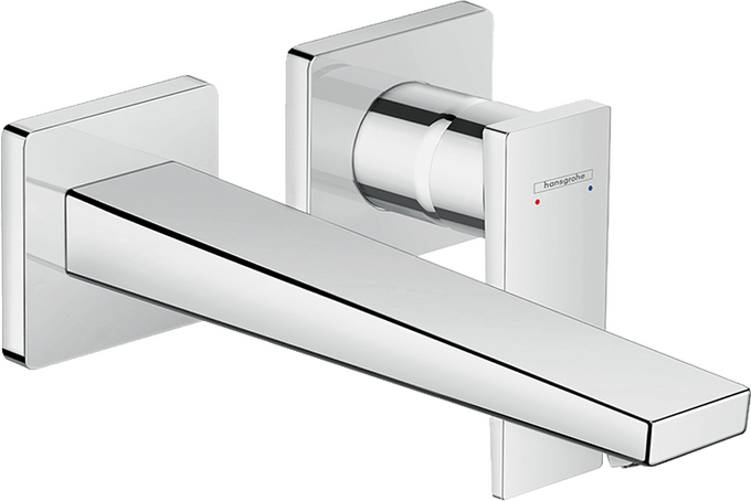 Metropol Wall-Mounted Single-Handle Faucet Trim with Lever Handle, 1.2 GPM