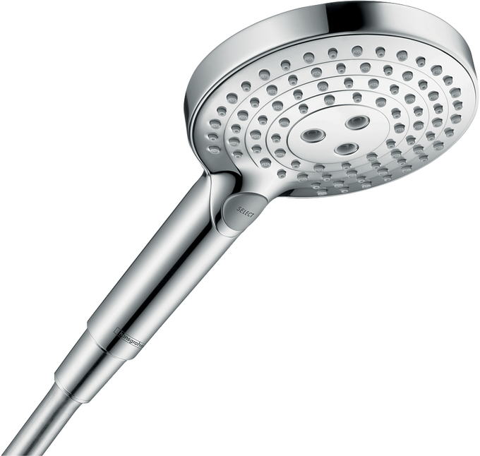 Raindance Select S Handshower 120 3-Jet PowderRain, 2.5 GPM