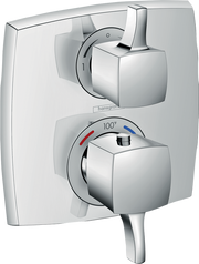 Ecostat Classic Thermostatic Trim with Volume Control and Diverter, Square