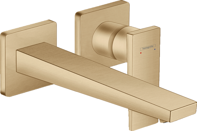 Metropol Wall-Mounted Single-Handle Faucet Trim with Lever Handle, 1.2 GPM