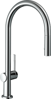 Talis N HighArc Kitchen Faucet, O-Style 2-Spray Pull-Down, 1.75 GPM