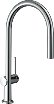 Talis N HighArc Kitchen Faucet, O-Style 2-Spray Pull-Down, 1.5 GPM