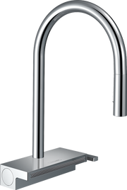Aquno Select HighArc Kitchen Faucet, 3-Spray Pull-Down, 1.75 GPM
