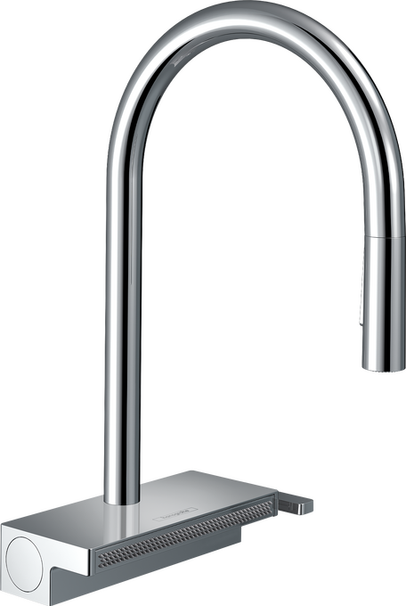 Aquno Select HighArc Kitchen Faucet, 3-Spray Pull-Down, 1.75 GPM