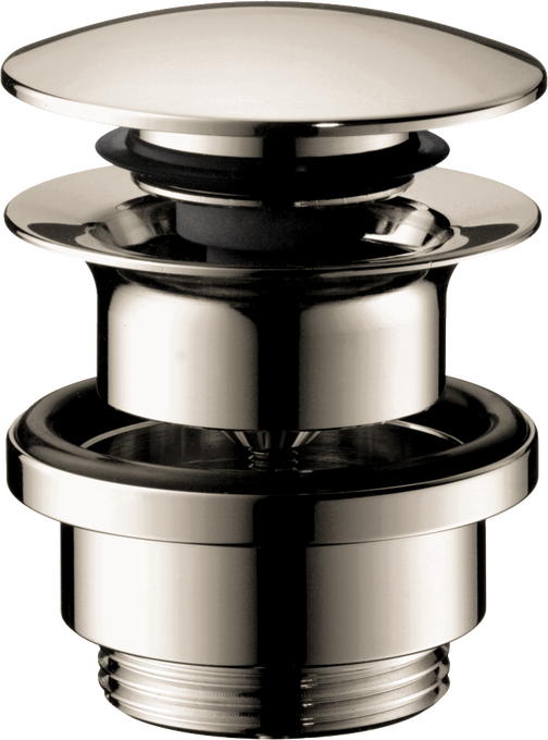 Push-Open Sink Drain