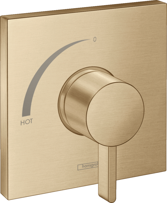 Ecostat Square Pressure Balance Trim