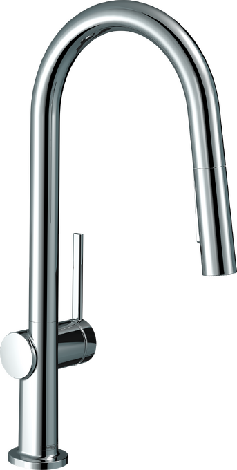 Talis N HighArc Kitchen Faucet, A-Style 2-Spray Pull-Down, 1.75 GPM