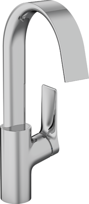 Vivenis Single-hole Faucet 210 with Swivel Spout and Pop-Up Drain, 1.2 GPM