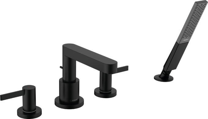 Finoris 4-Hole Roman Tub Set Trim with 1.75 GPM Handshower