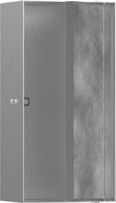 XtraStoris Rock Wall Niche with Tileable Door 12"x 6"x 4"