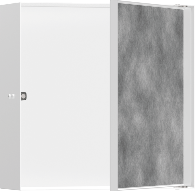 XtraStoris Rock Wall Niche with Tileable Door 12"x 12"x 4"
