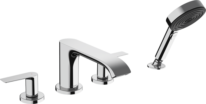 Vivenis 4-Hole Roman Tub Set Trim with 1.75 GPM Handshower