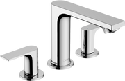Rebris E Widespread Faucet 110 with Pop-Up Drain, 1.2 GPM