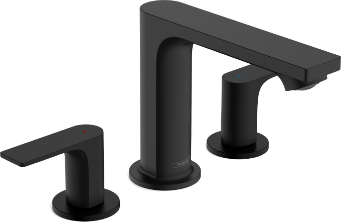 Rebris E Widespread Faucet 110 with Pop-Up Drain, 1.2 GPM