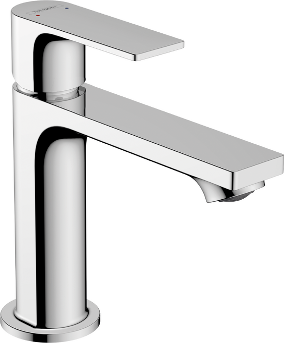 Rebris E Single-Hole Faucet 110 with Pop-Up Drain, 1.2 GPM