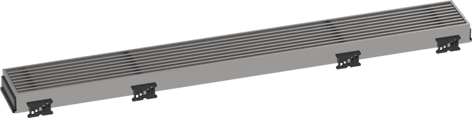 RainDrain Match Trim Boardwalk for 23 5/8" Rough with Height Adjustable Frame